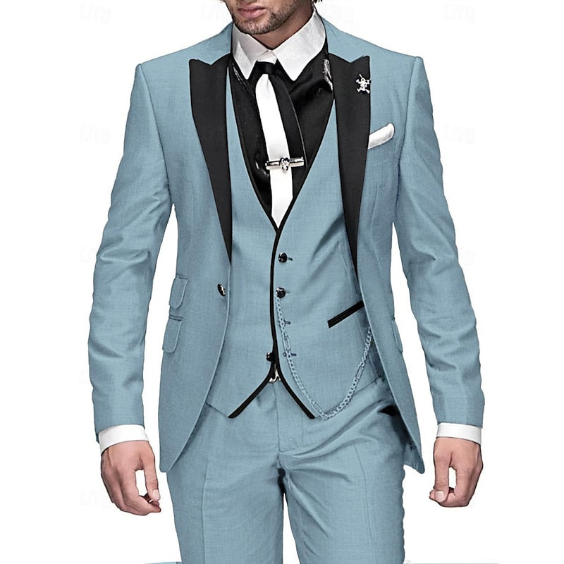 Daxton | Men’s Three-Piece Tailored Suit Set