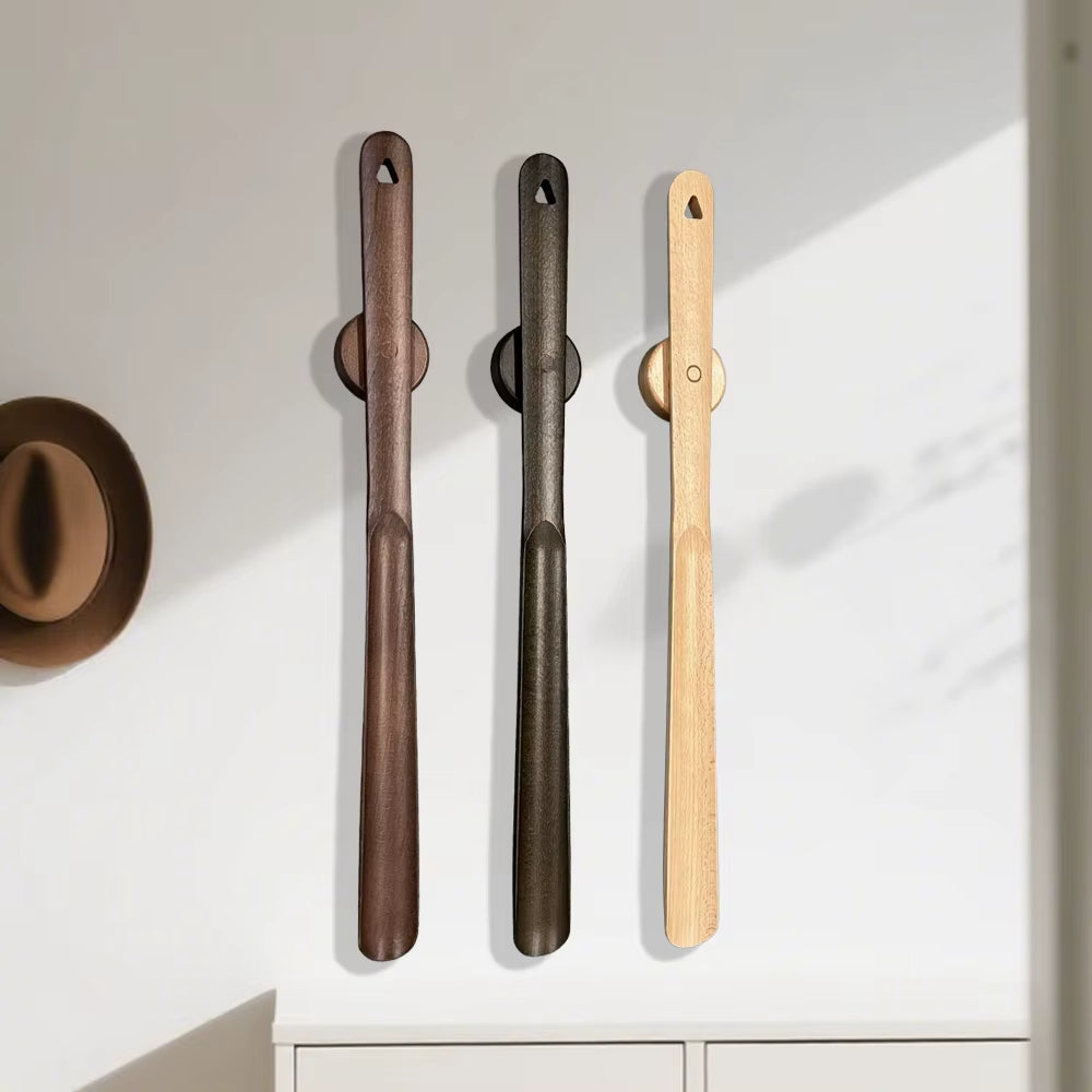Orren | Handcrafted Beech Wood Long Shoehorn