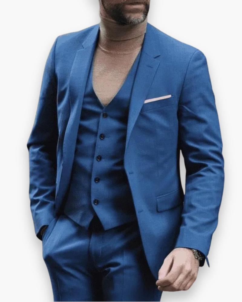 Henrado | Men’s Three-Piece Tailored Suit Set