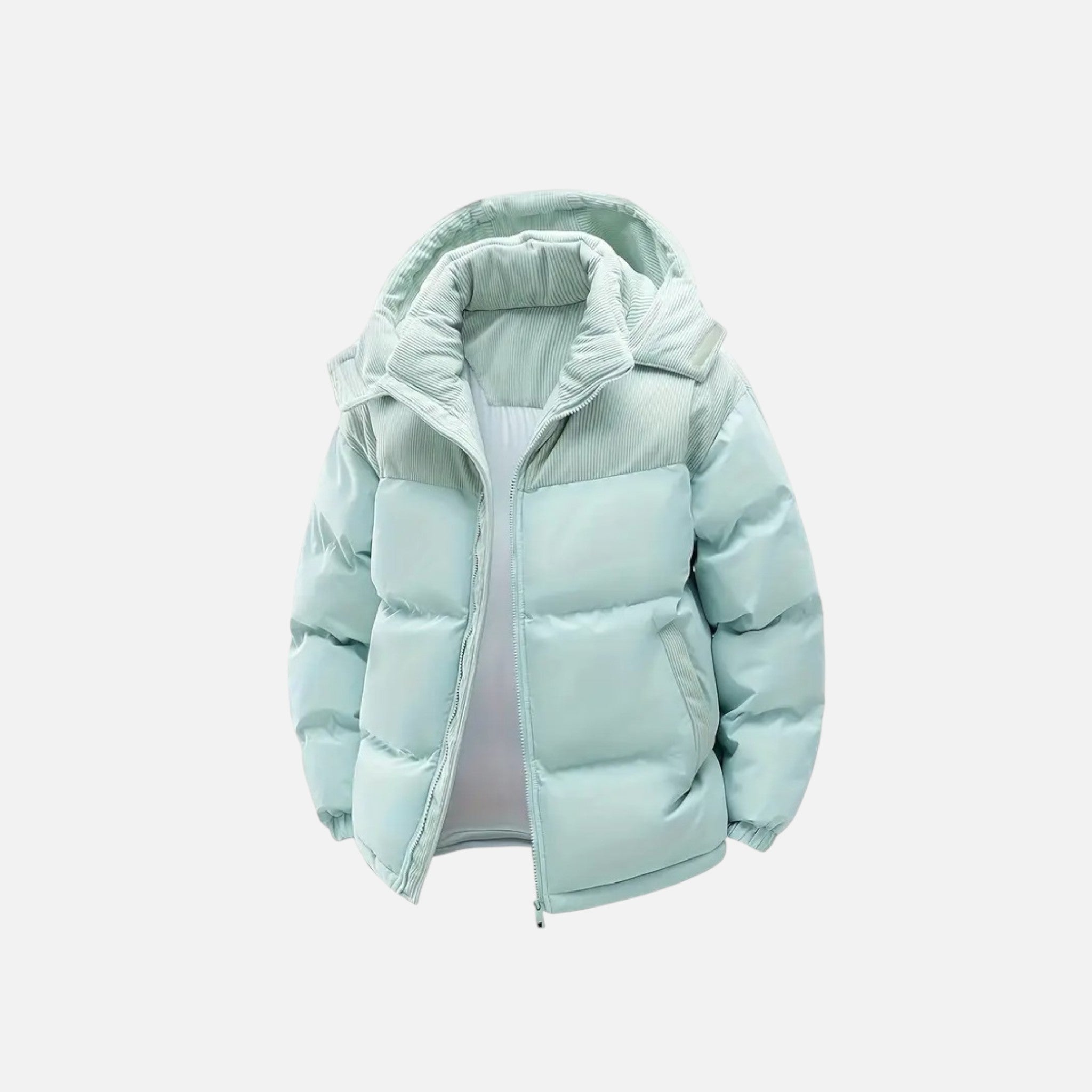 Archer | Men's Colour-Block Hooded Jacket With Hood | Winter