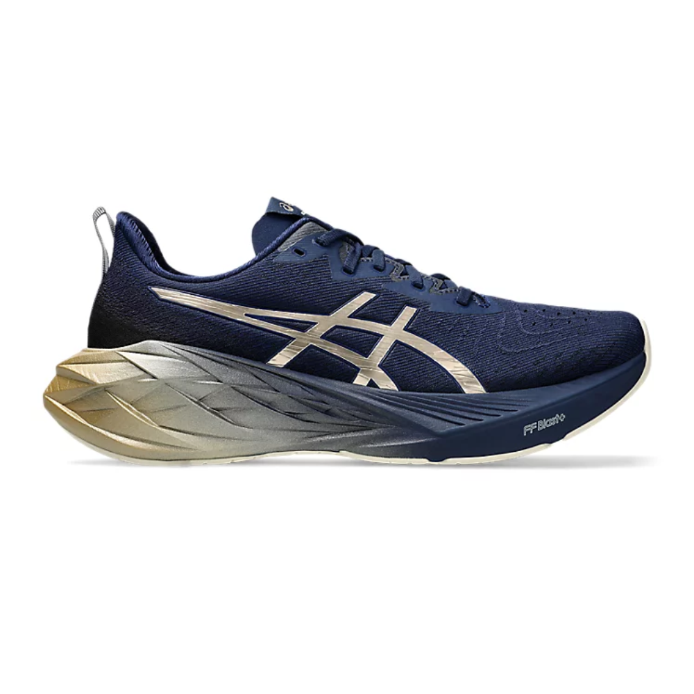 ASICS Novablast 4 Platinum Lightweight Running Shoes Responsive Cushion Road Trainers
