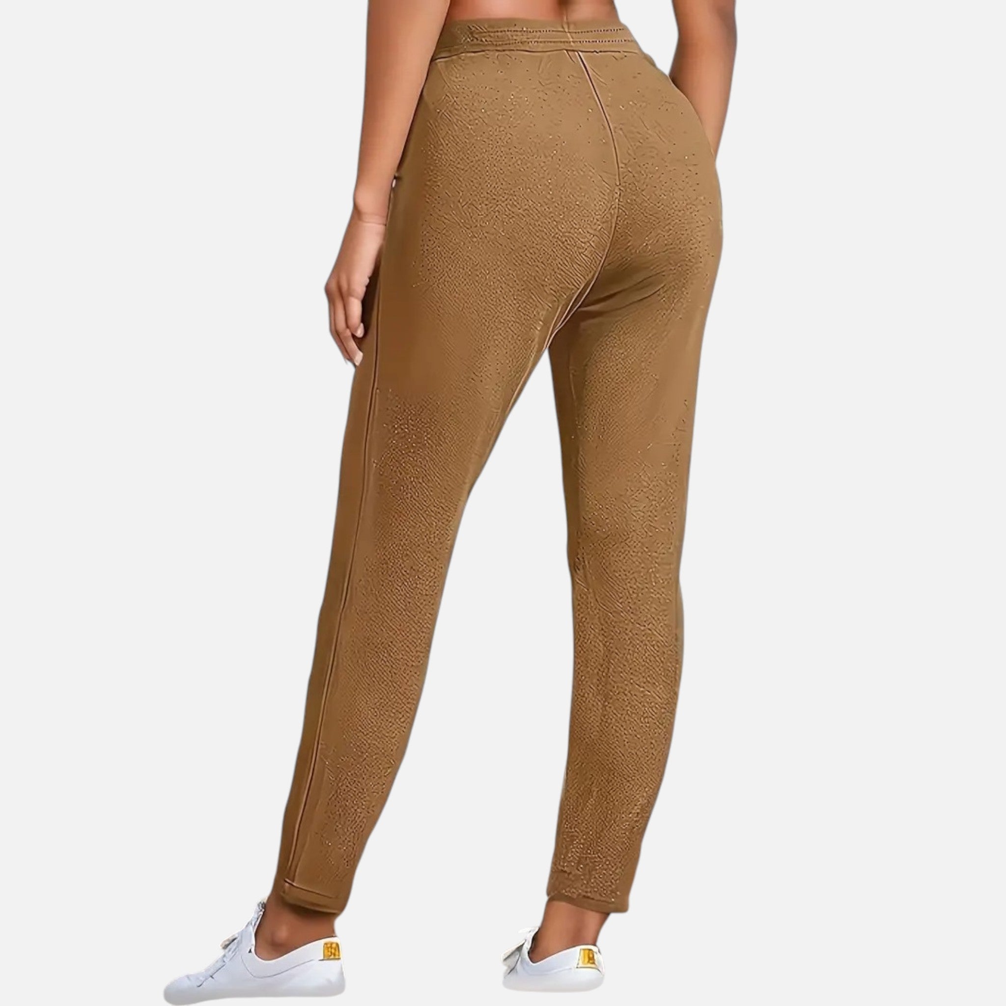 Ava | Women's Plus Size Knit Trousers With Pockets And Slim Fit | Everyday