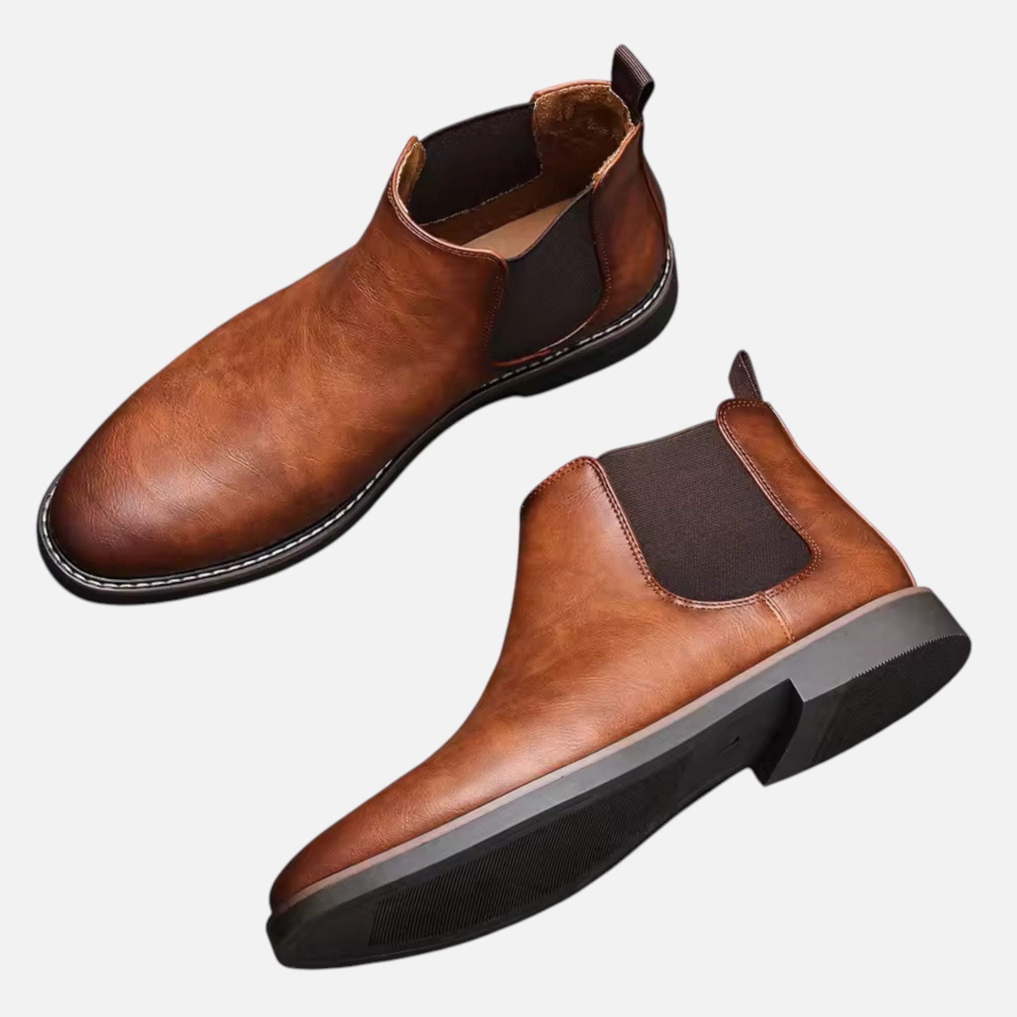 Bennett | Men's Leather Chelsea Boots With Slip On Design | Classic