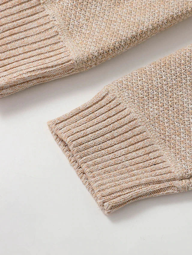 Elvar | Men’s Zip-Up Knit Cardigan