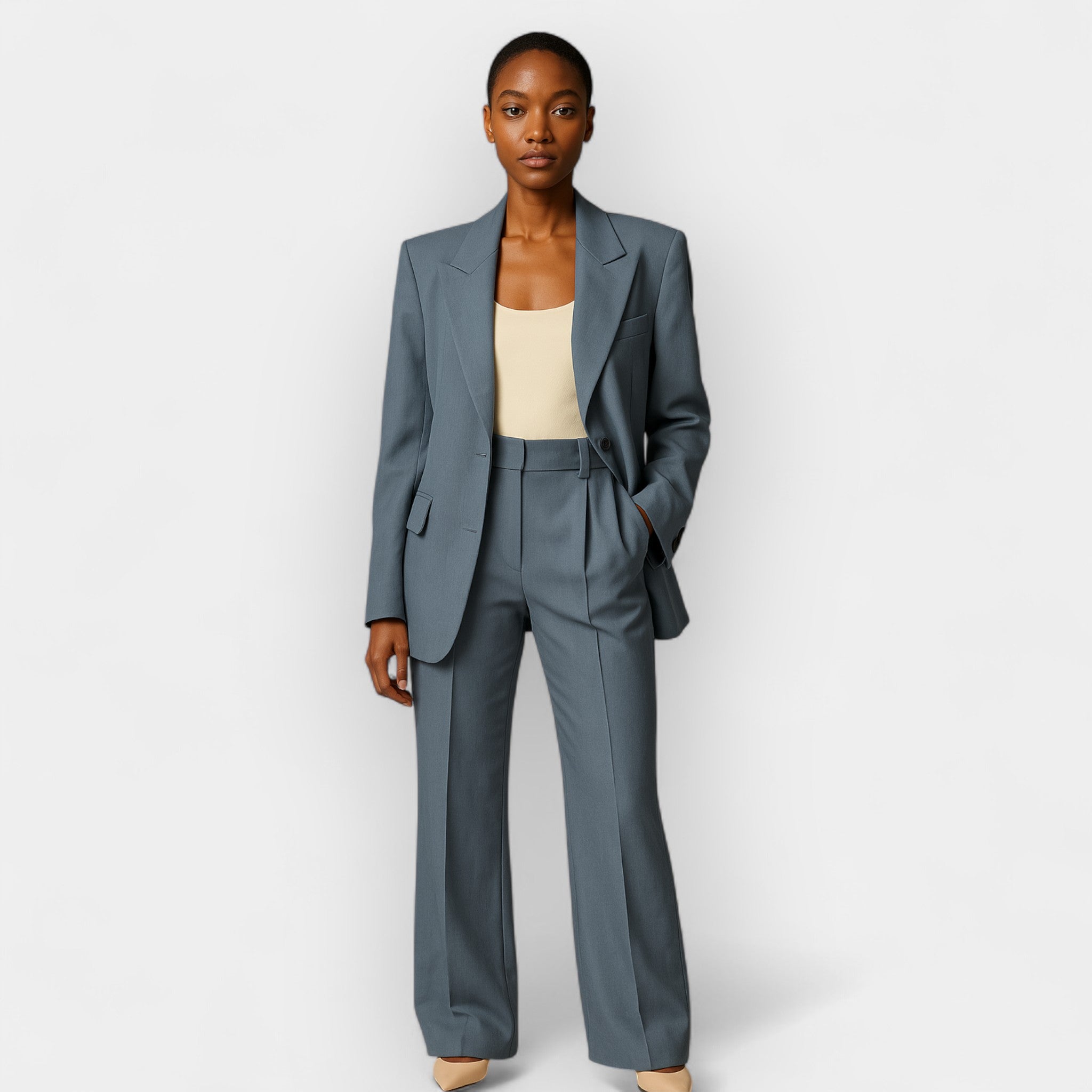 Chamira | Women’s Tailored Blazer & Trousers Set