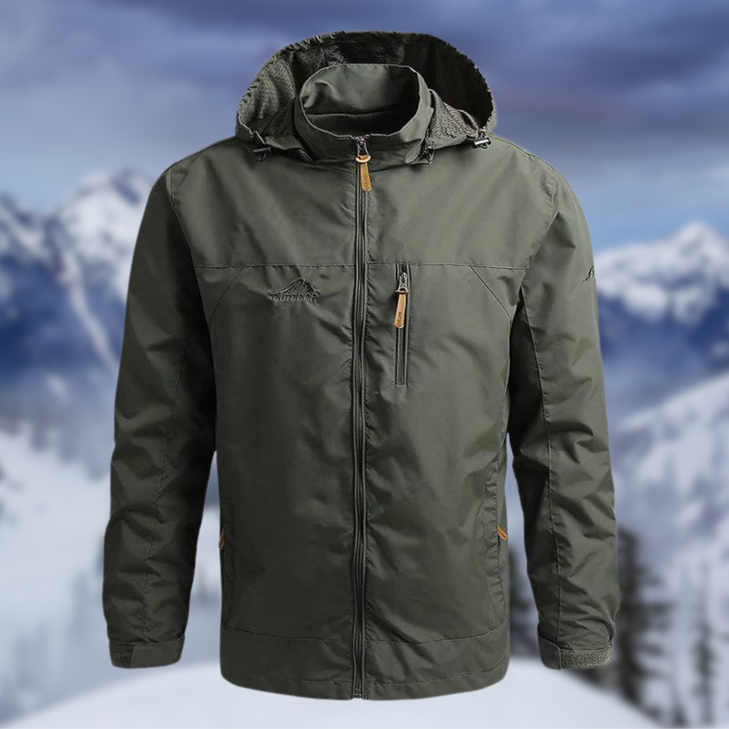 Chanto | Men’s Waterproof Hooded Transitional Jacket