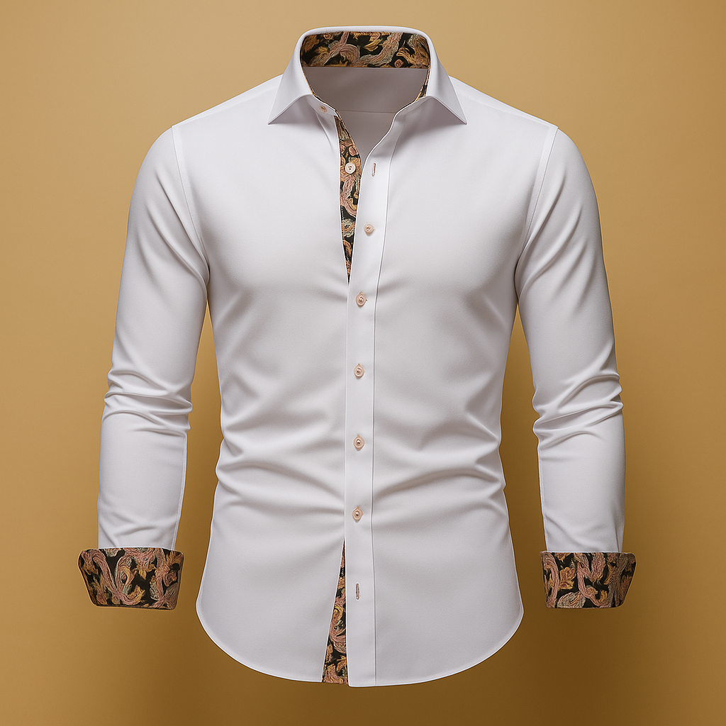 Corpien | Men’s Classic Contrast Detail Shirt