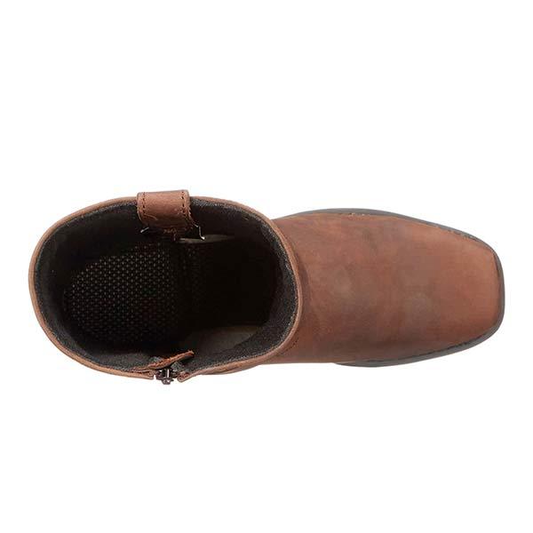Ravenzo | Men’s Western Cowboy Boots with Side Zip