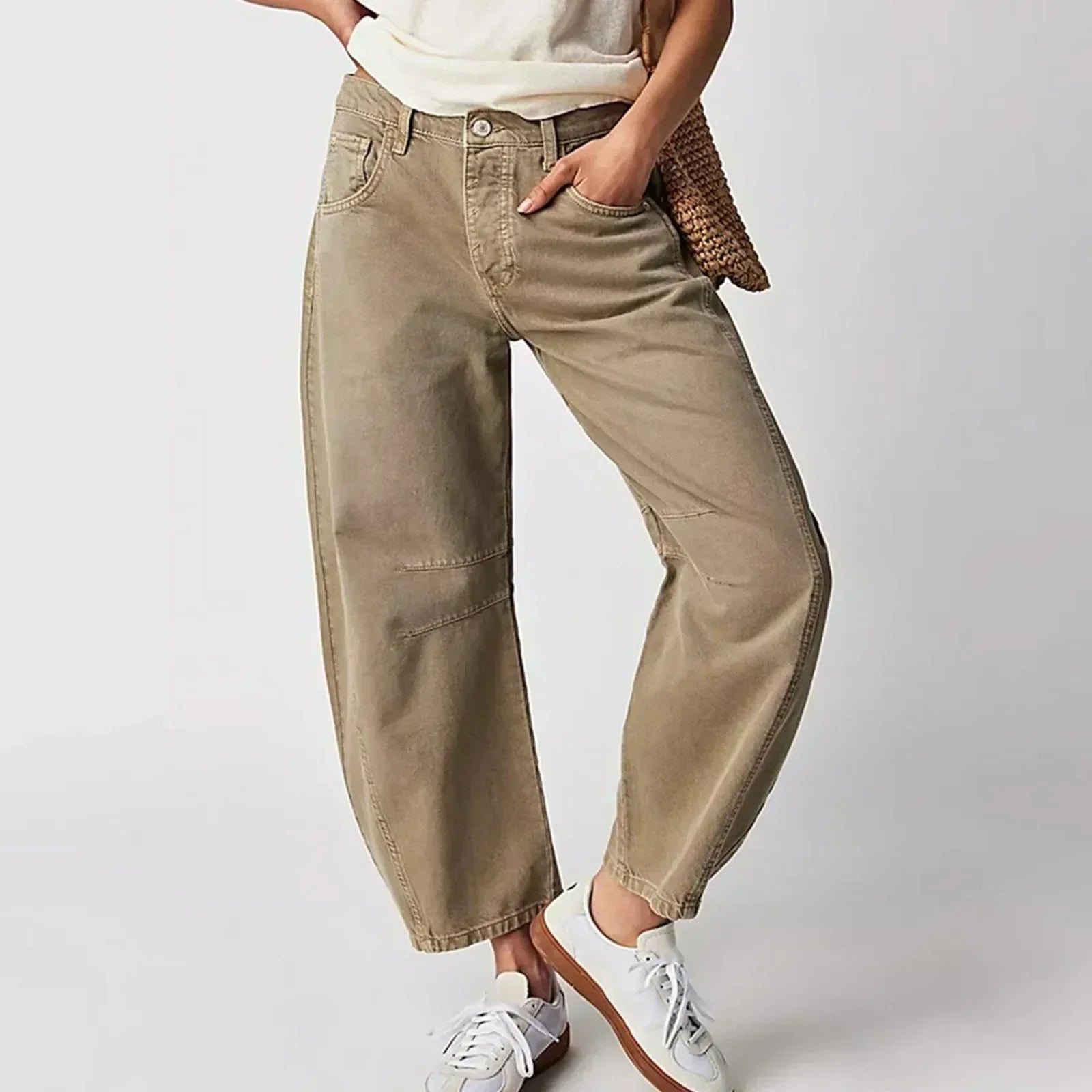 Selora | Women’s Wide Leg Straight Fit Trousers