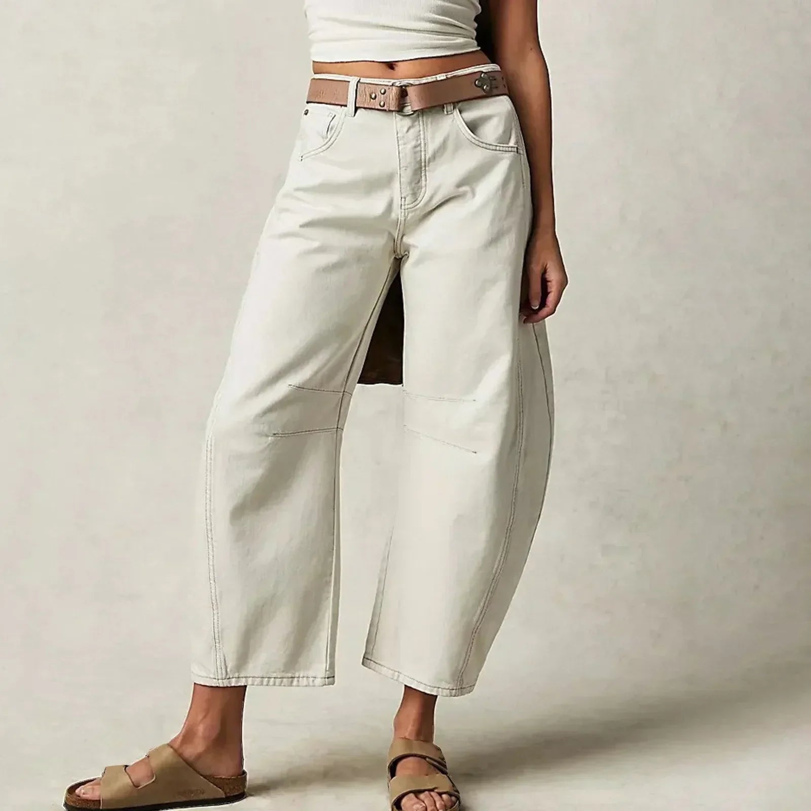 Selora | Women’s Wide Leg Straight Fit Trousers