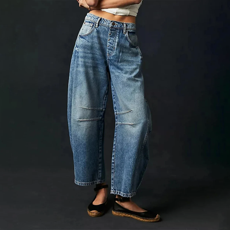 Selora | Women’s Wide Leg Straight Fit Trousers