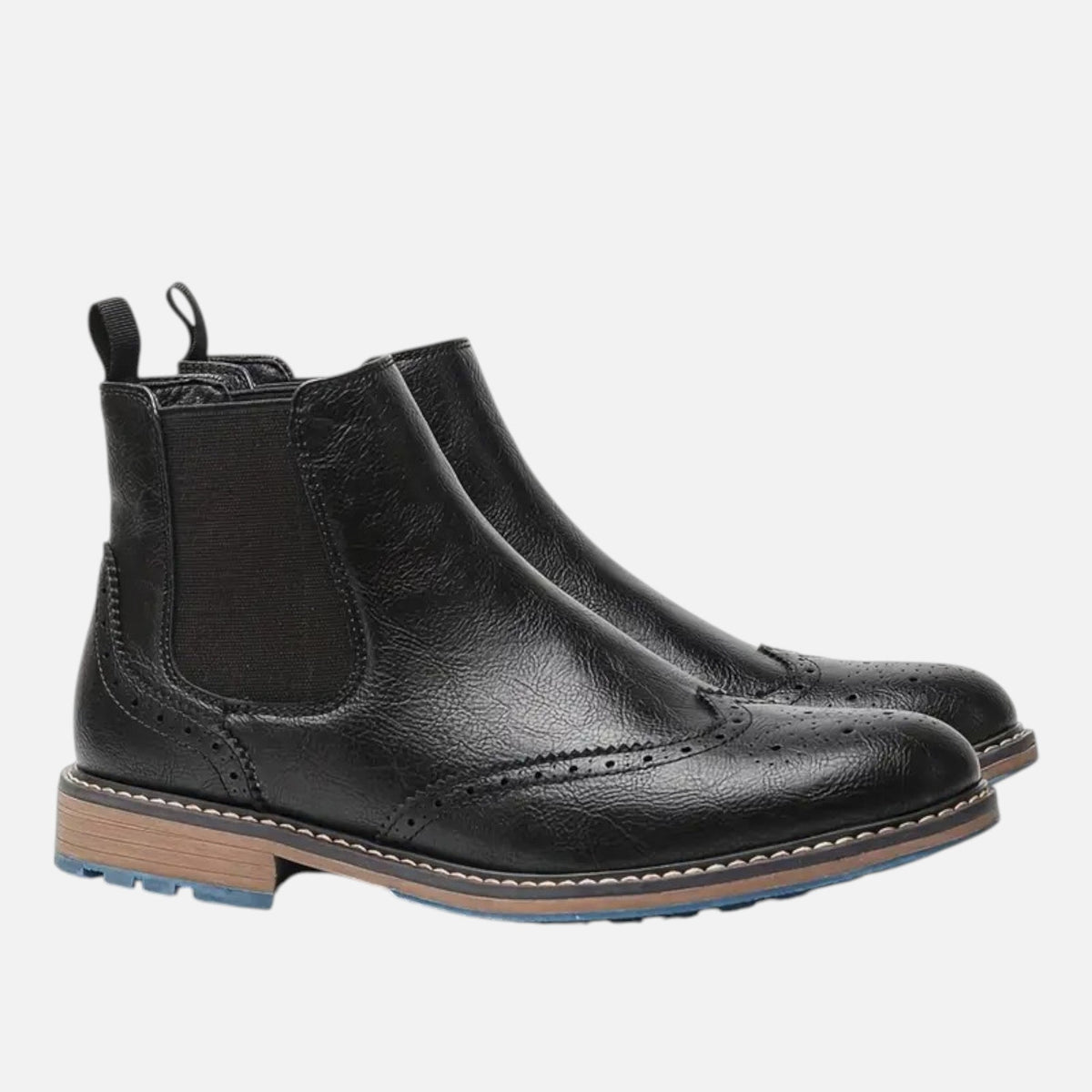 Dawson | Men's Chelsea Boots With Elastic Side Panels And Pull Tab | Classic