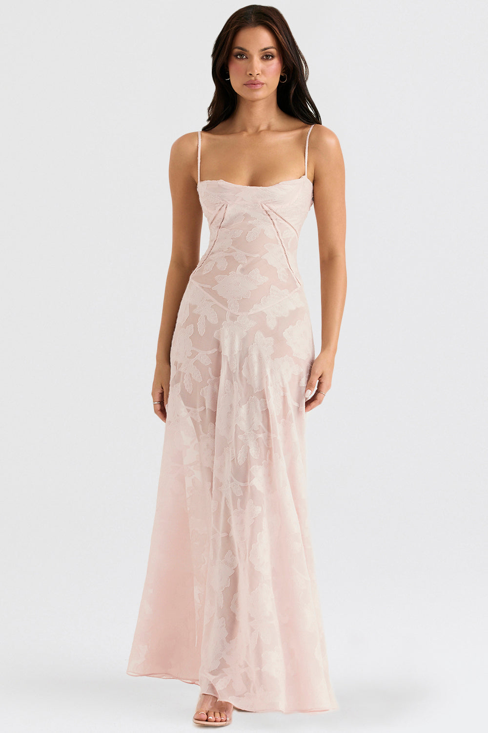 Enchanta | Women’s Floral Corset Lace-Up Dress