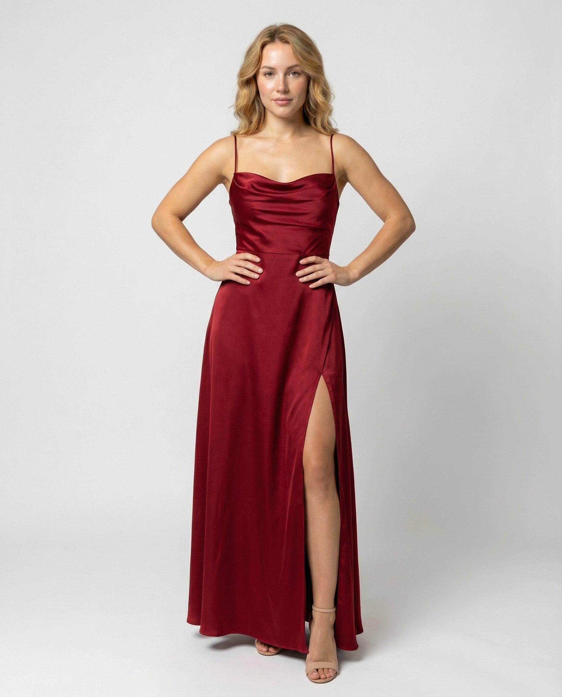 Felice | Women’s Elegant Maxi Dress with Slit
