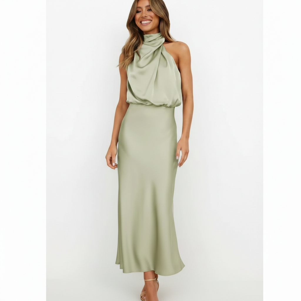 Fiorella | Women Cocktail Dress With Lace Bodice And Flowing Skirt | Party Style
