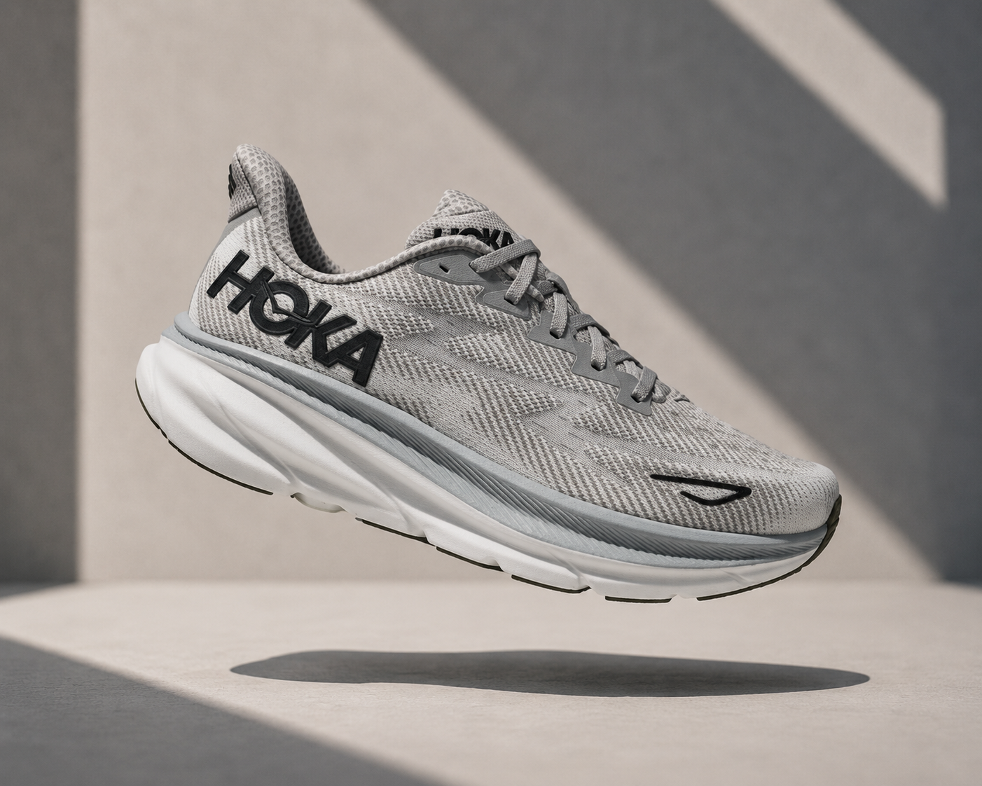 HOKA Clifton 9 Running Shoes – Lightweight EVA Cushion Road Running Trainers