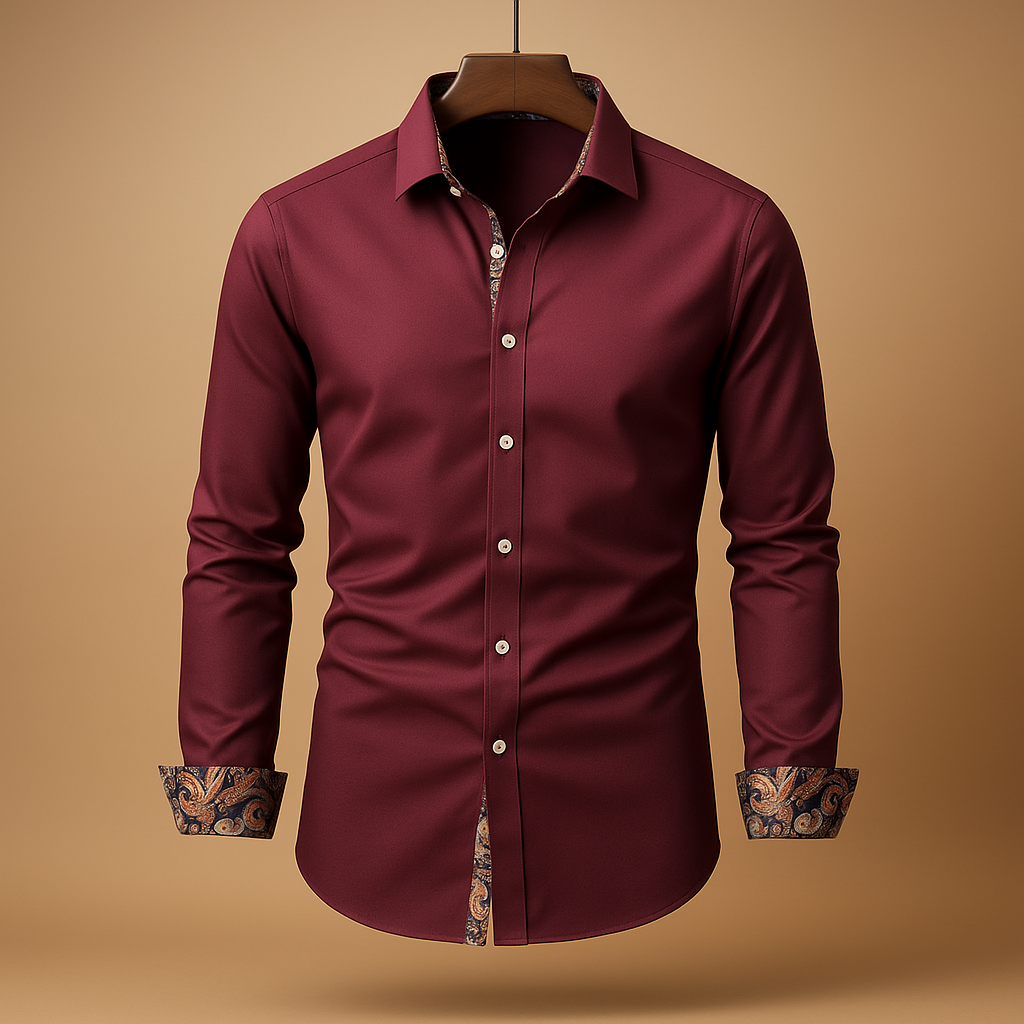 Corpien | Men’s Classic Contrast Detail Shirt