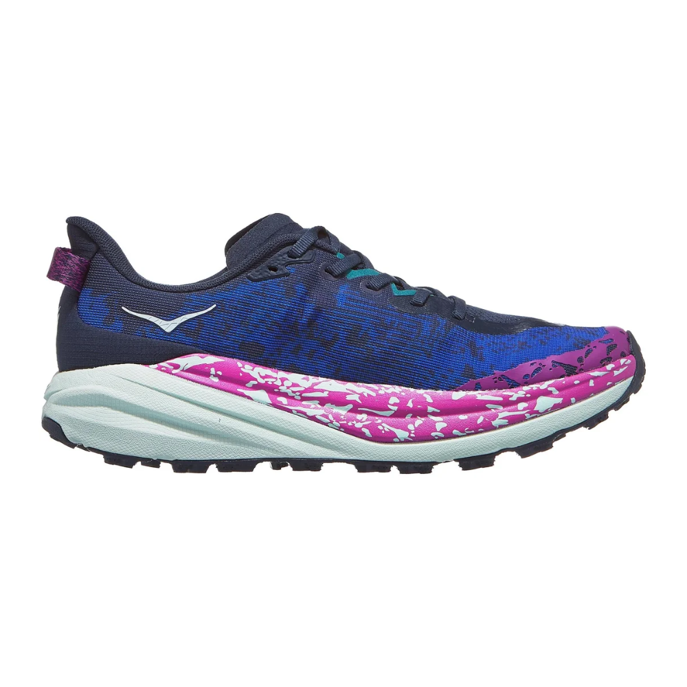 HOKA Speedgoat 6 Trail Running Shoes – Vibram Megagrip Lightweight Trail Trainers