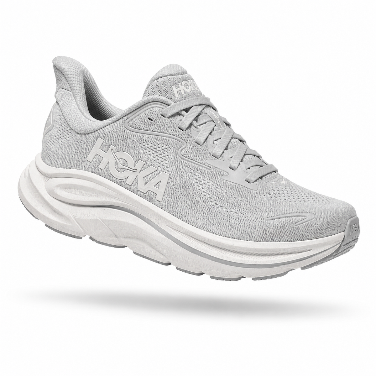HOKA Clifton 10 Everyday Running Shoes Lightweight Breathable EVA Cushion Trainers