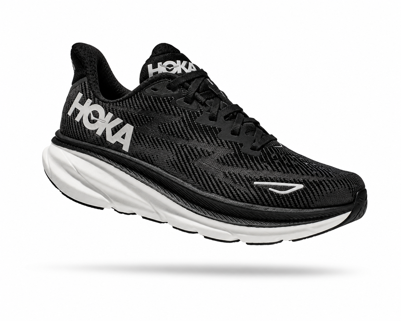 HOKA Clifton 9 Running Shoes – Lightweight EVA Cushion Breathable Road Running Trainers