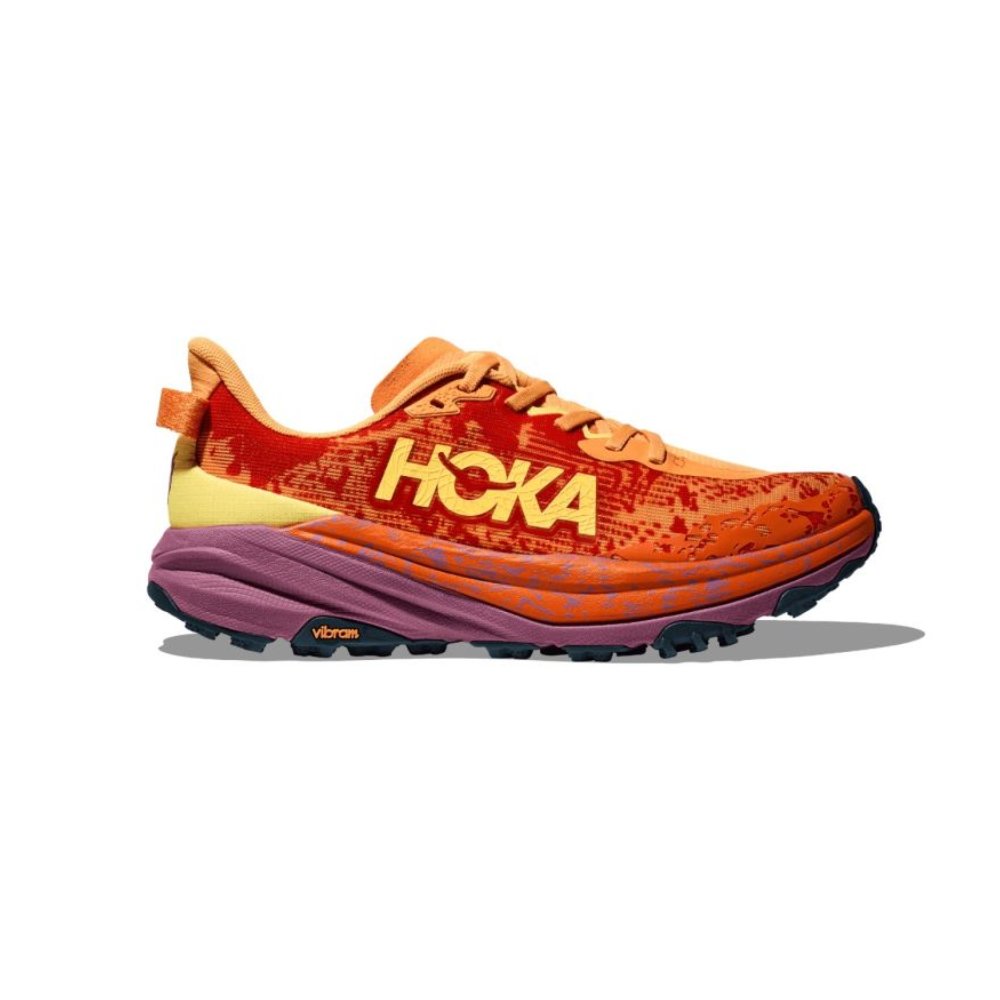 HOKA Speedgoat 6 Trail Running Shoes – Vibram Megagrip Lightweight Trail Trainers