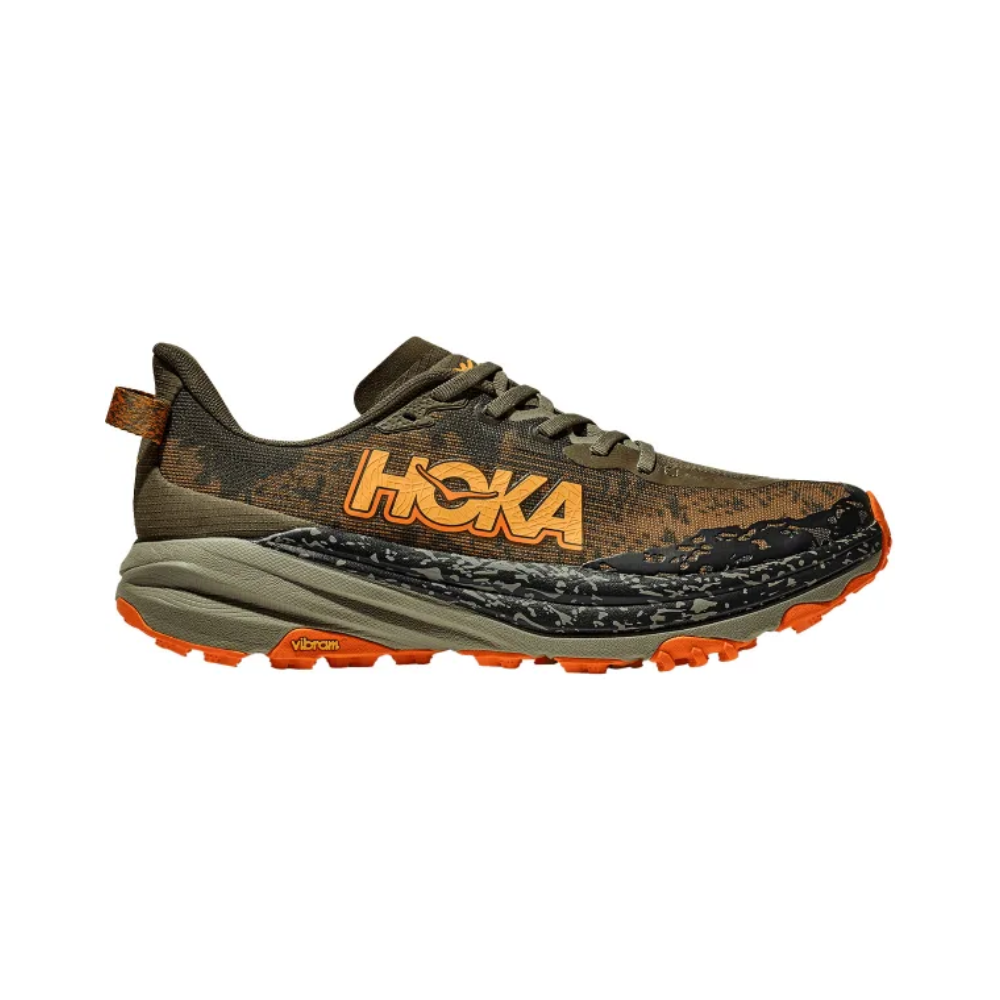 HOKA Speedgoat 6 Trail Running Shoes – Vibram Megagrip Lightweight Trail Trainers