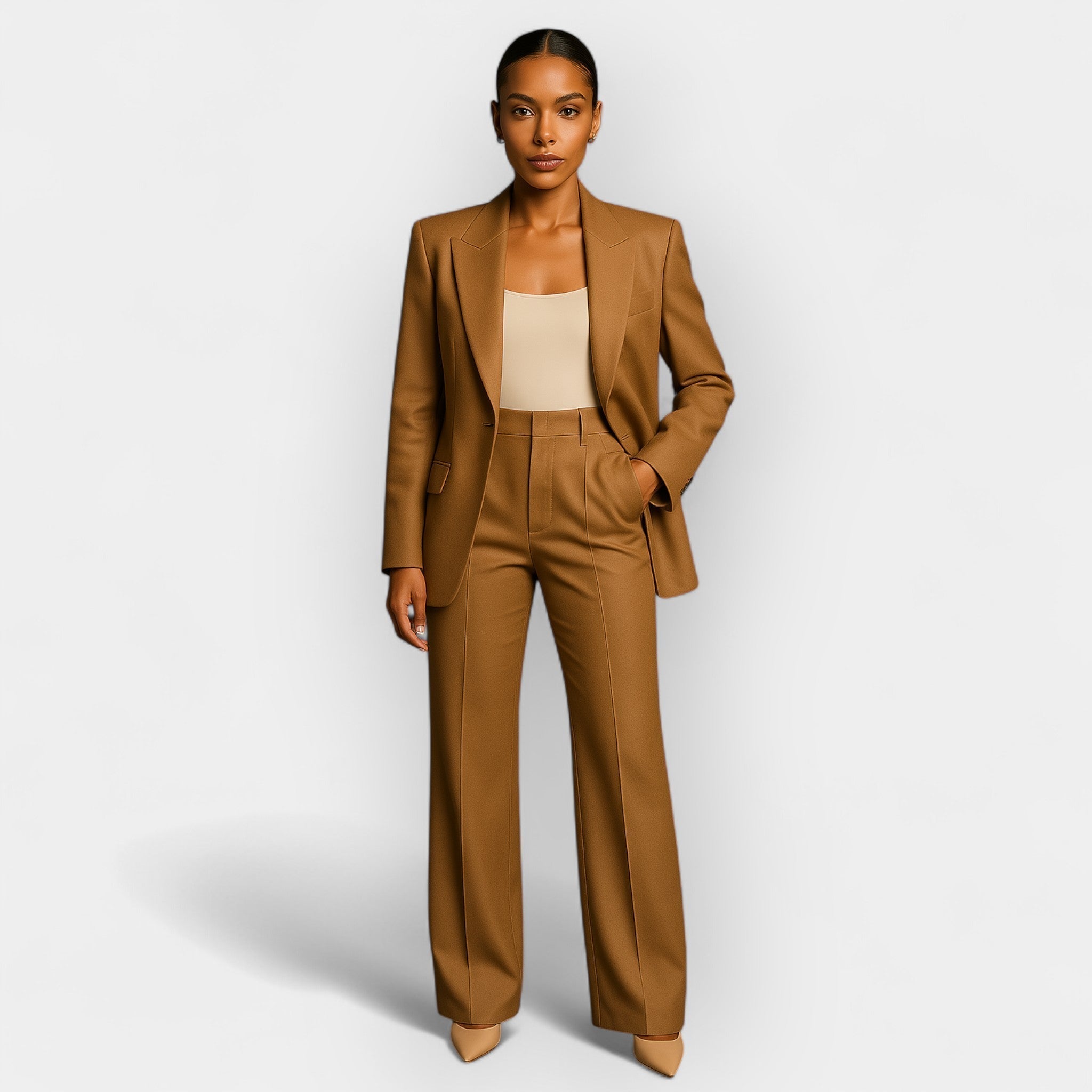 Chamira | Women’s Tailored Blazer & Trousers Set