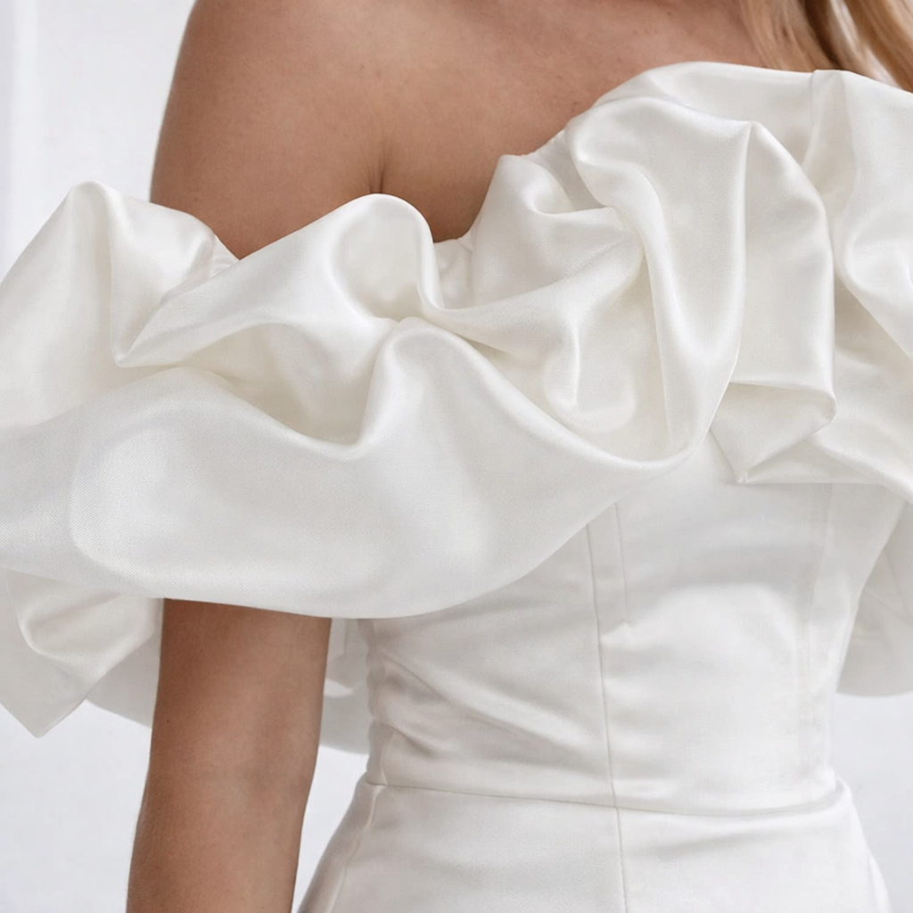 Irene | Women Cocktail Dress With Ruched Bodice And Flowy Skirt | Party Style