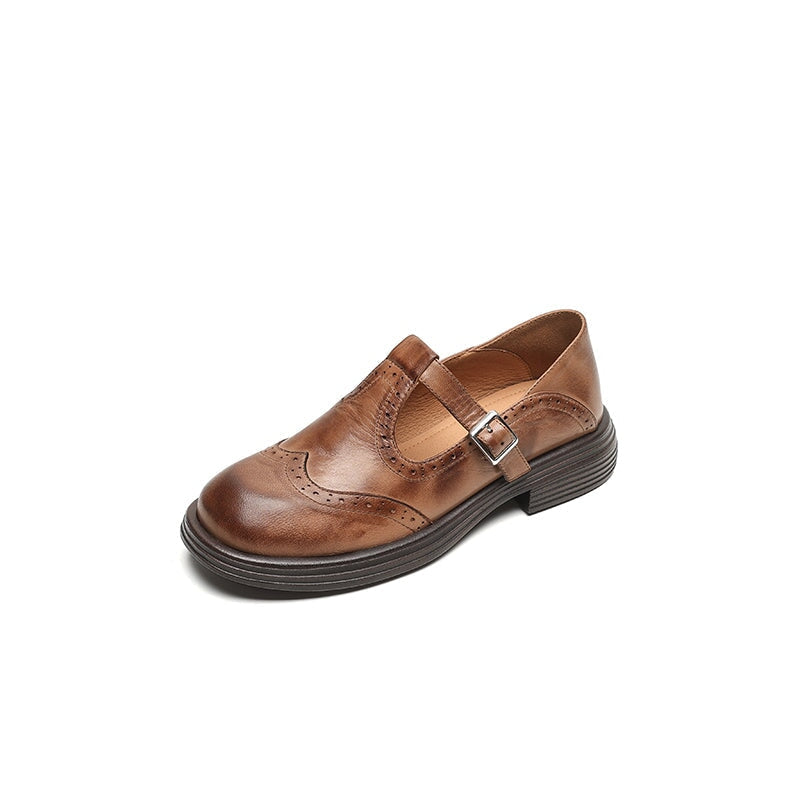 Lao | Women’s Classic Leather Strap Shoes