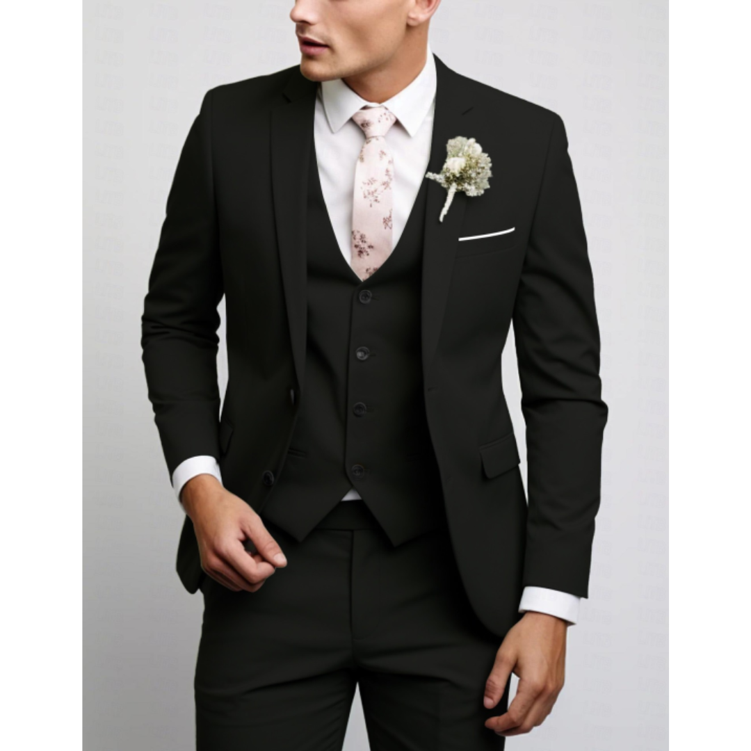 Lenom | Men’s Three-Piece Tailored Suit Set