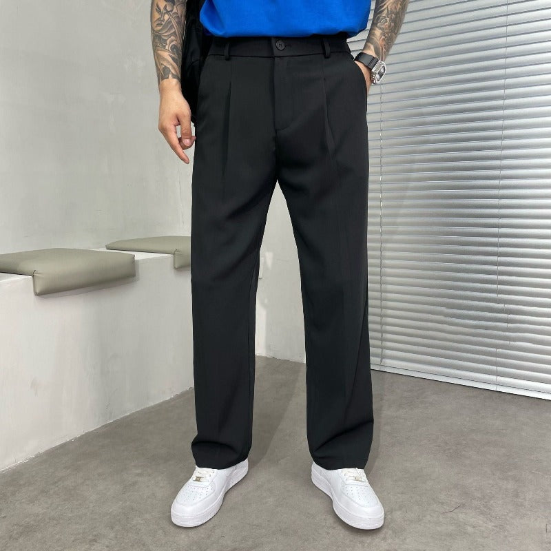 Lero | Men’s Wide-Leg Tailored Trousers