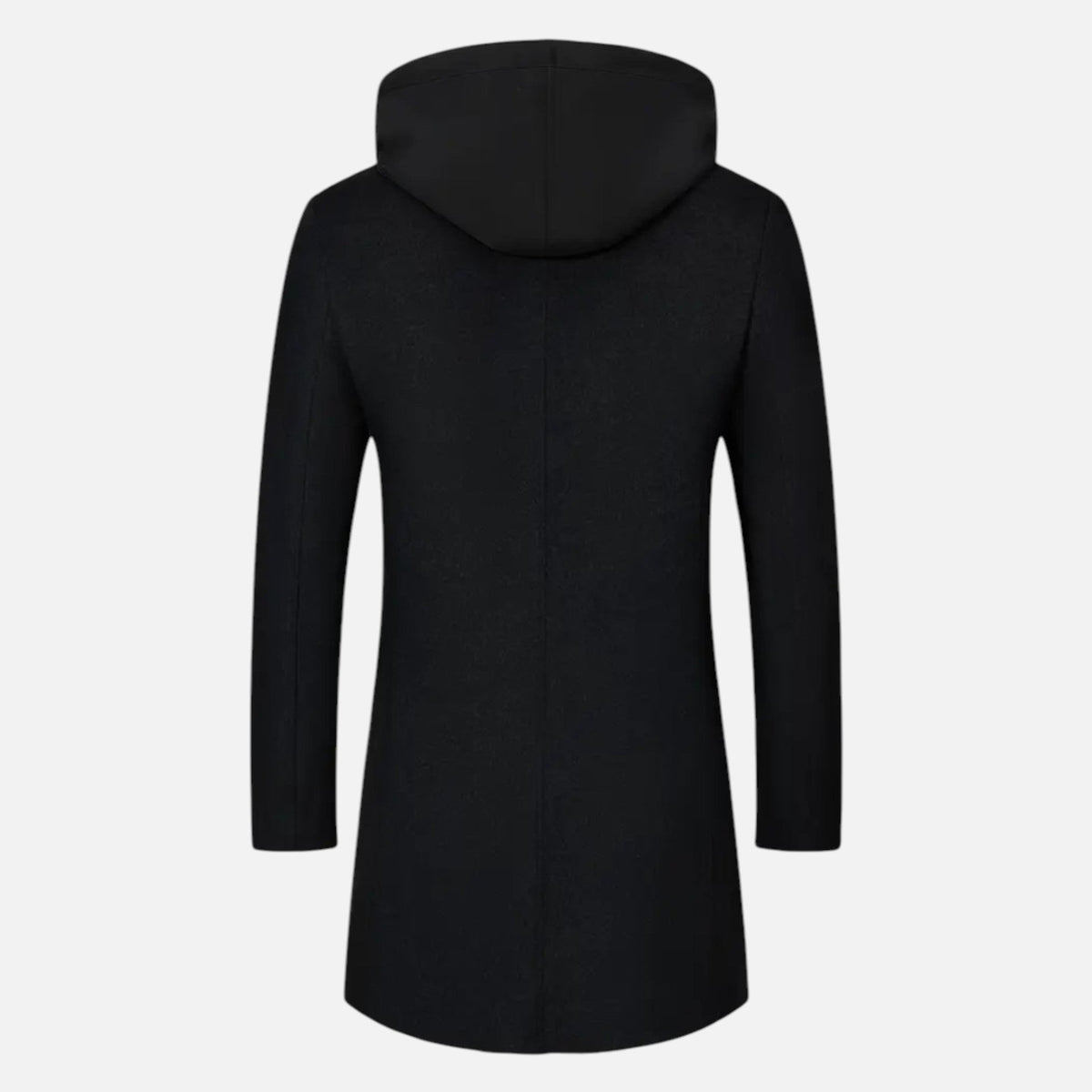 Liam | Men's Hooded Trench Coat With Pockets | Urban