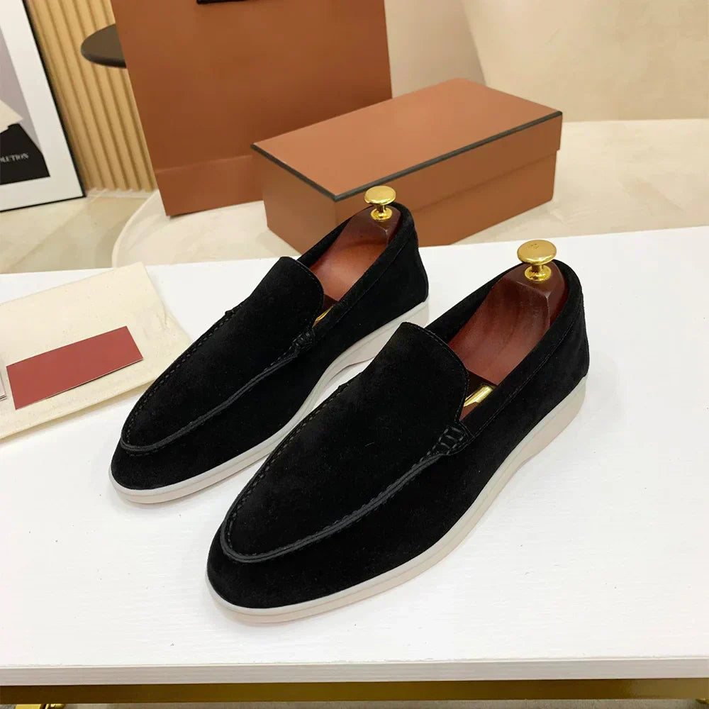 Loreno | Men’s Classic Slip-On Loafers