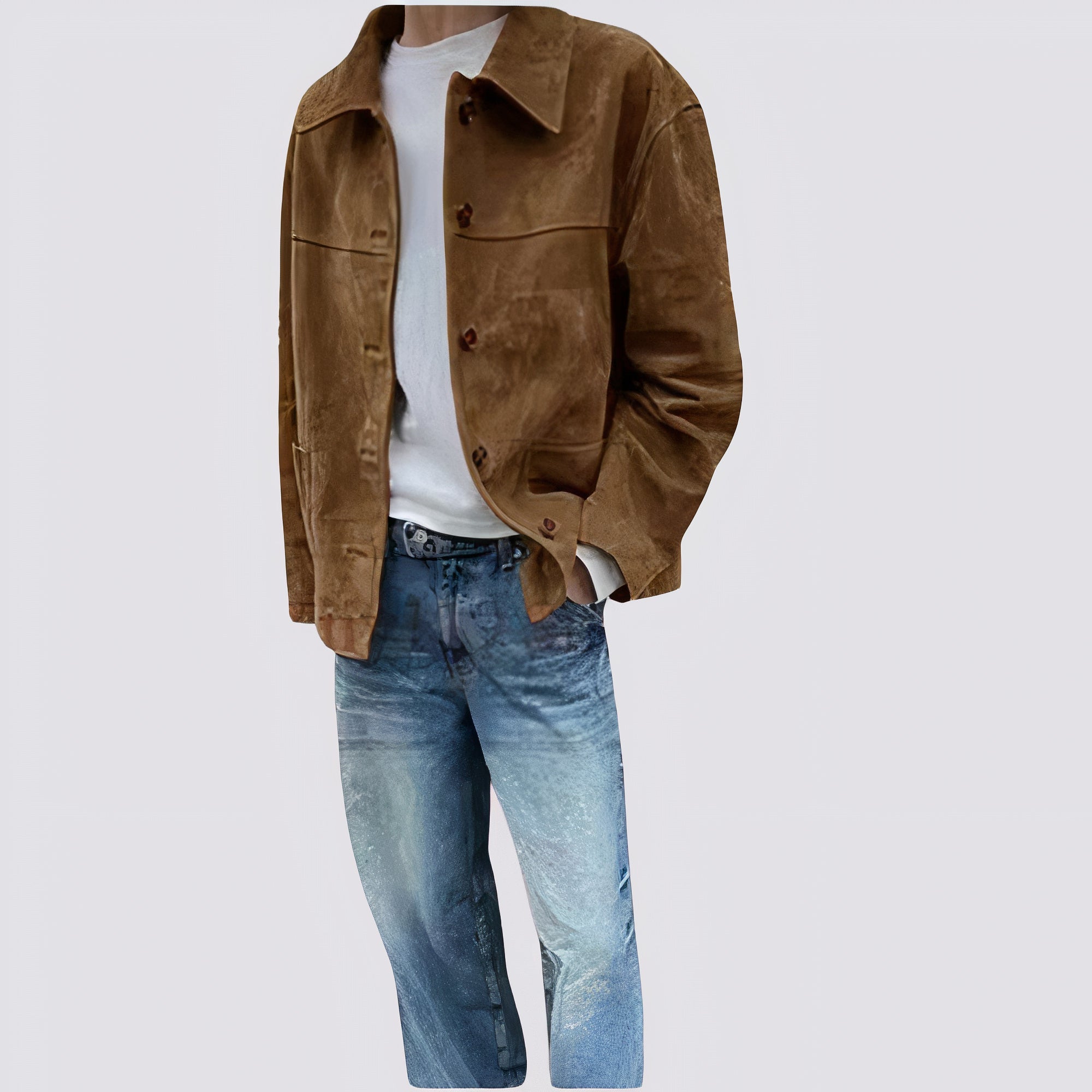 Lovero | Men’s Vintage Shirt Jacket