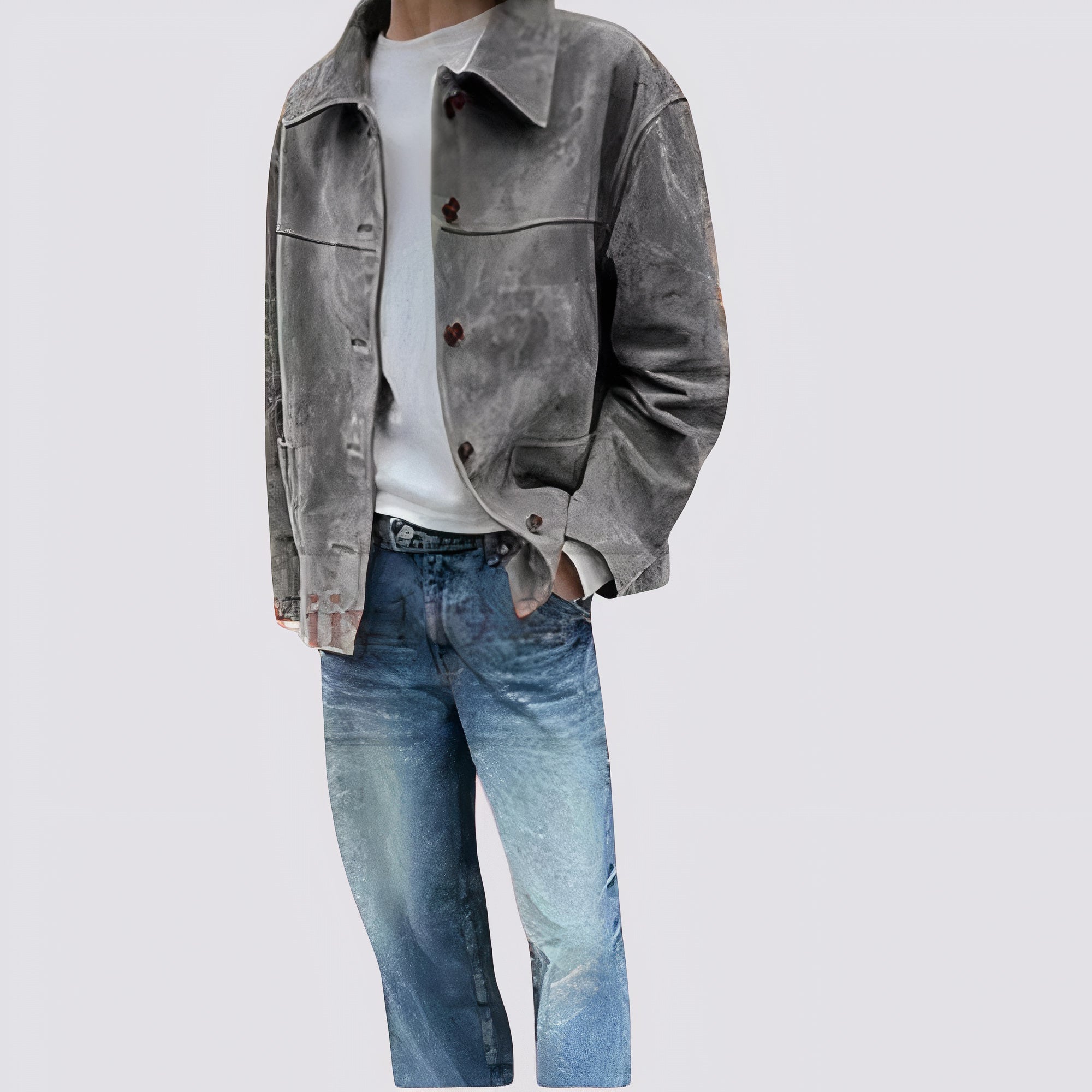 Lovero | Men’s Vintage Shirt Jacket