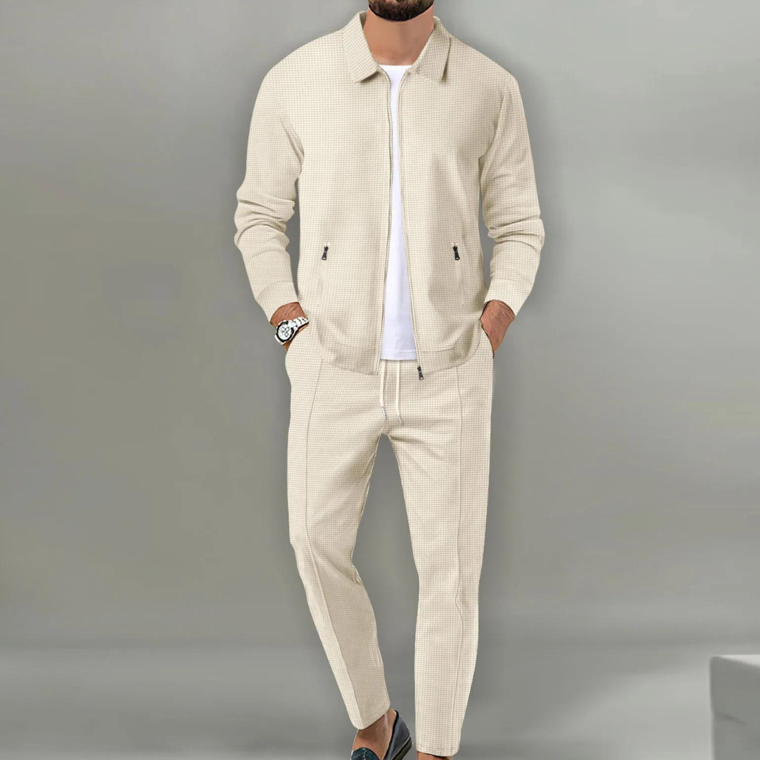 Morolo | Men’s Minimal Two-Piece Set (Jacket & Trousers)