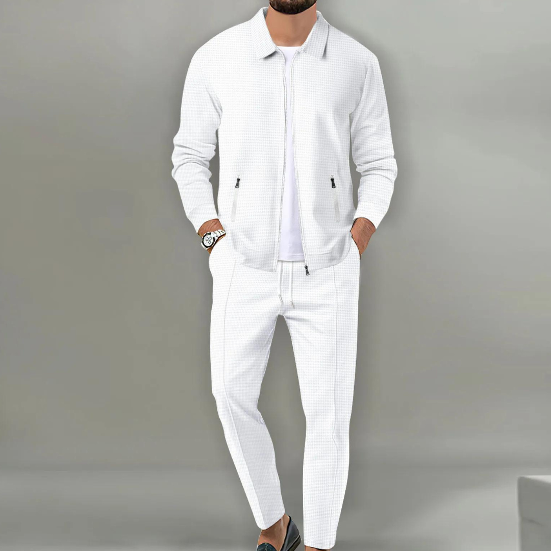 Morolo | Men’s Minimal Two-Piece Set (Jacket & Trousers)