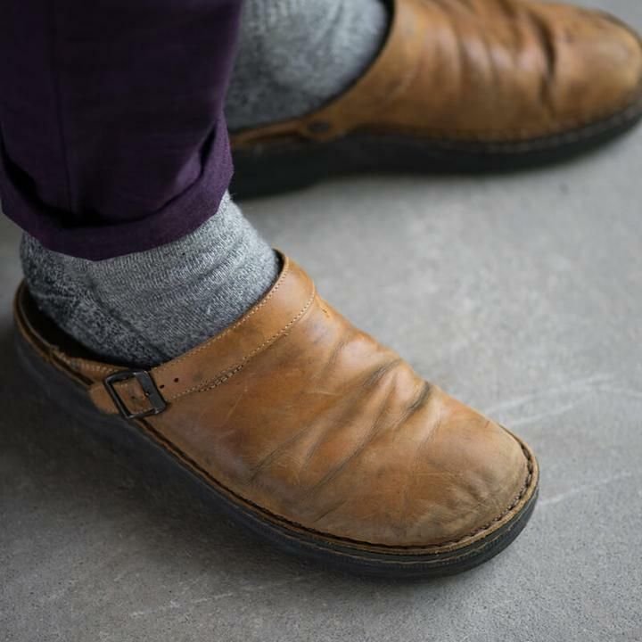 Dinor | Men’s Orthopedic Closed Mule Shoes