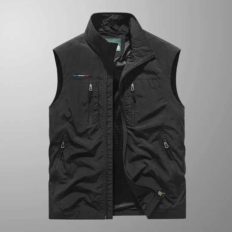 Naviero | Men’s Utility Vest with Multiple Pockets