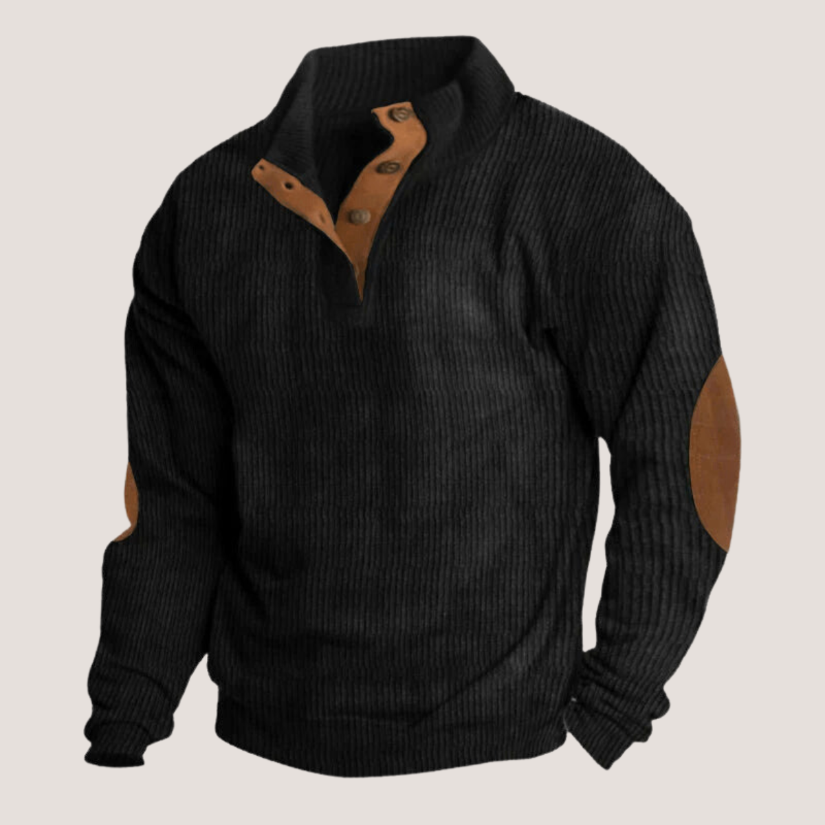 Bhea | Men’s Structured Ribbed Pullover
