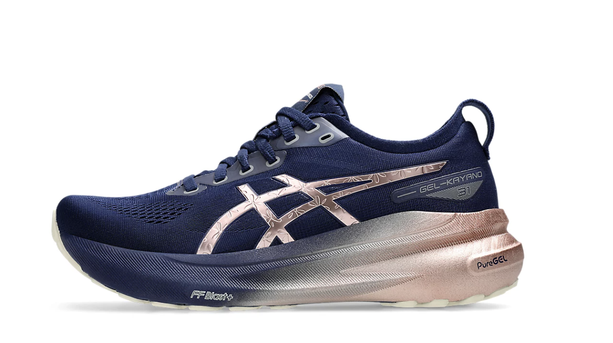 Gel-Kayano 31 Cushioned Breathable Running Shoes – Lightweight Stability Road Trainers
