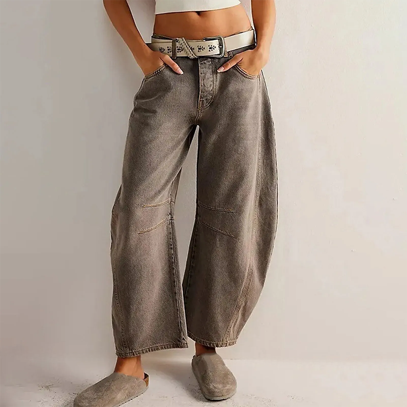 Selora | Women’s Wide Leg Straight Fit Trousers