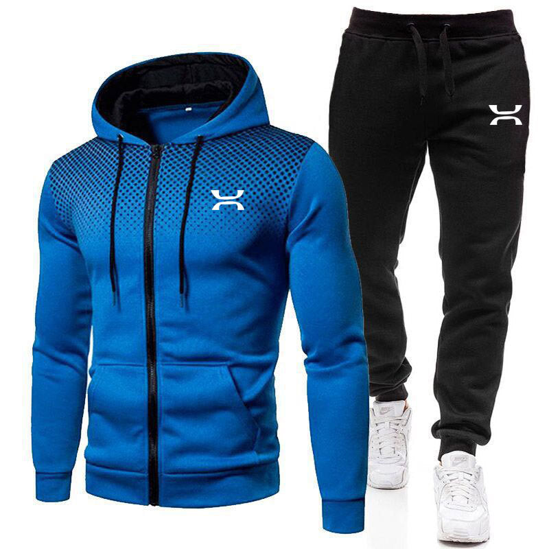 Jimes | Men’s Zip Hoodie Tracksuit Set