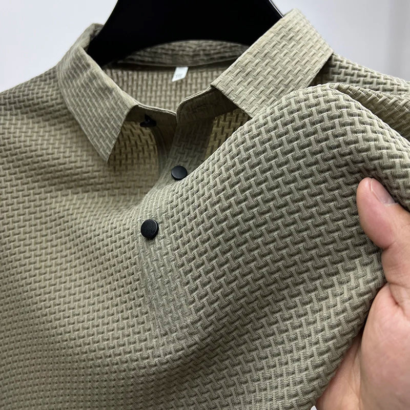 Venico | Men’s Knitted Polo Shirt