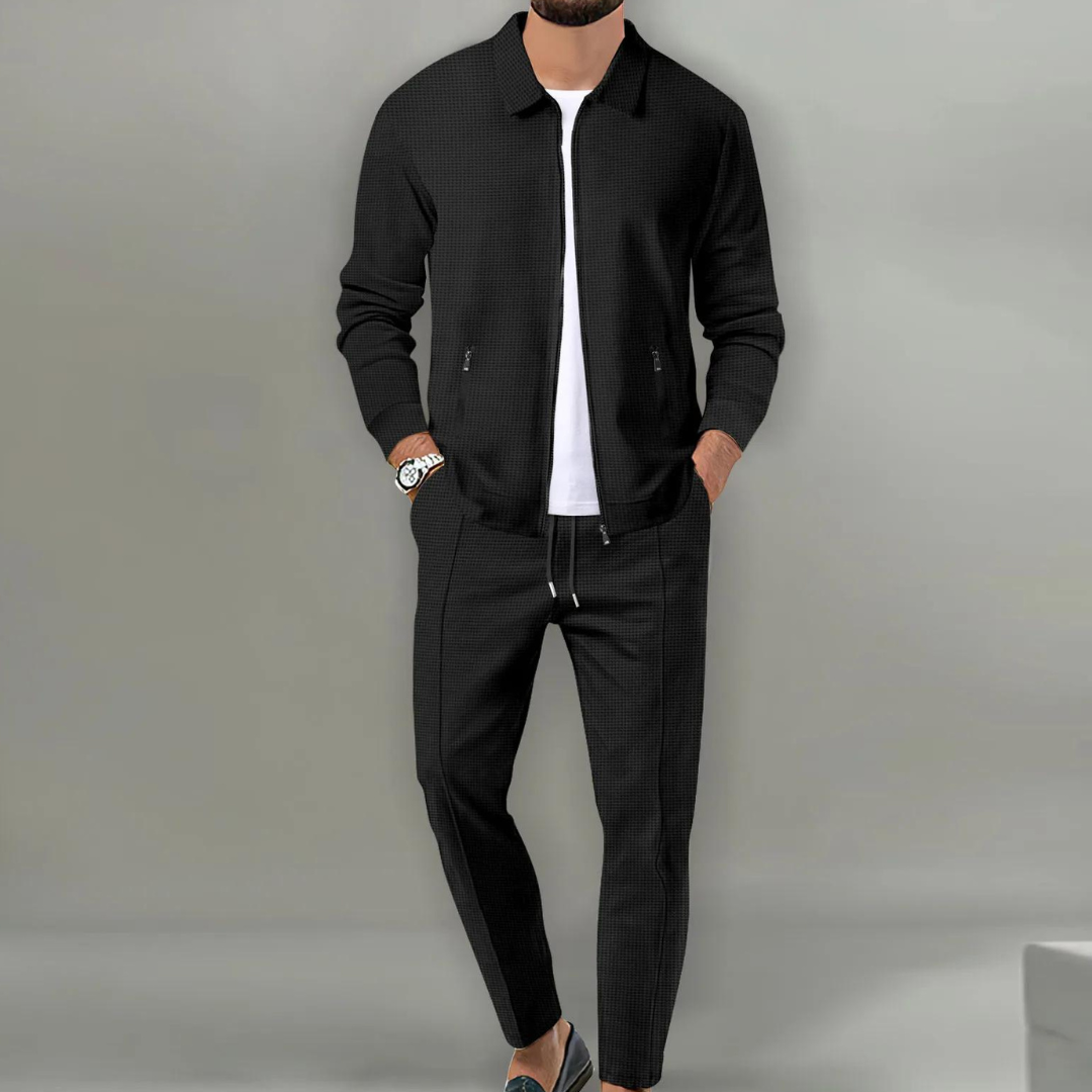 Morolo | Men’s Minimal Two-Piece Set (Jacket & Trousers)