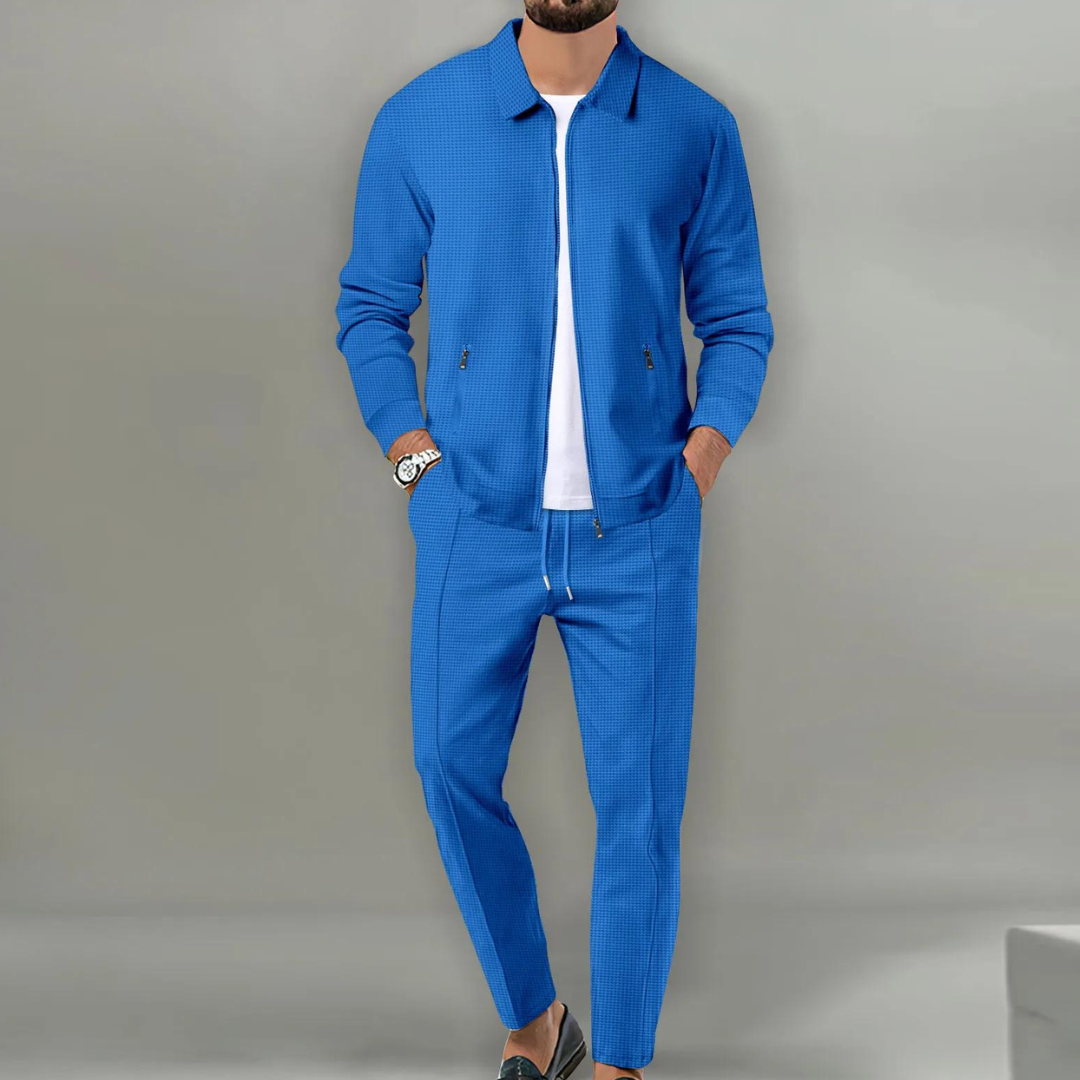 Morolo | Men’s Minimal Two-Piece Set (Jacket & Trousers)