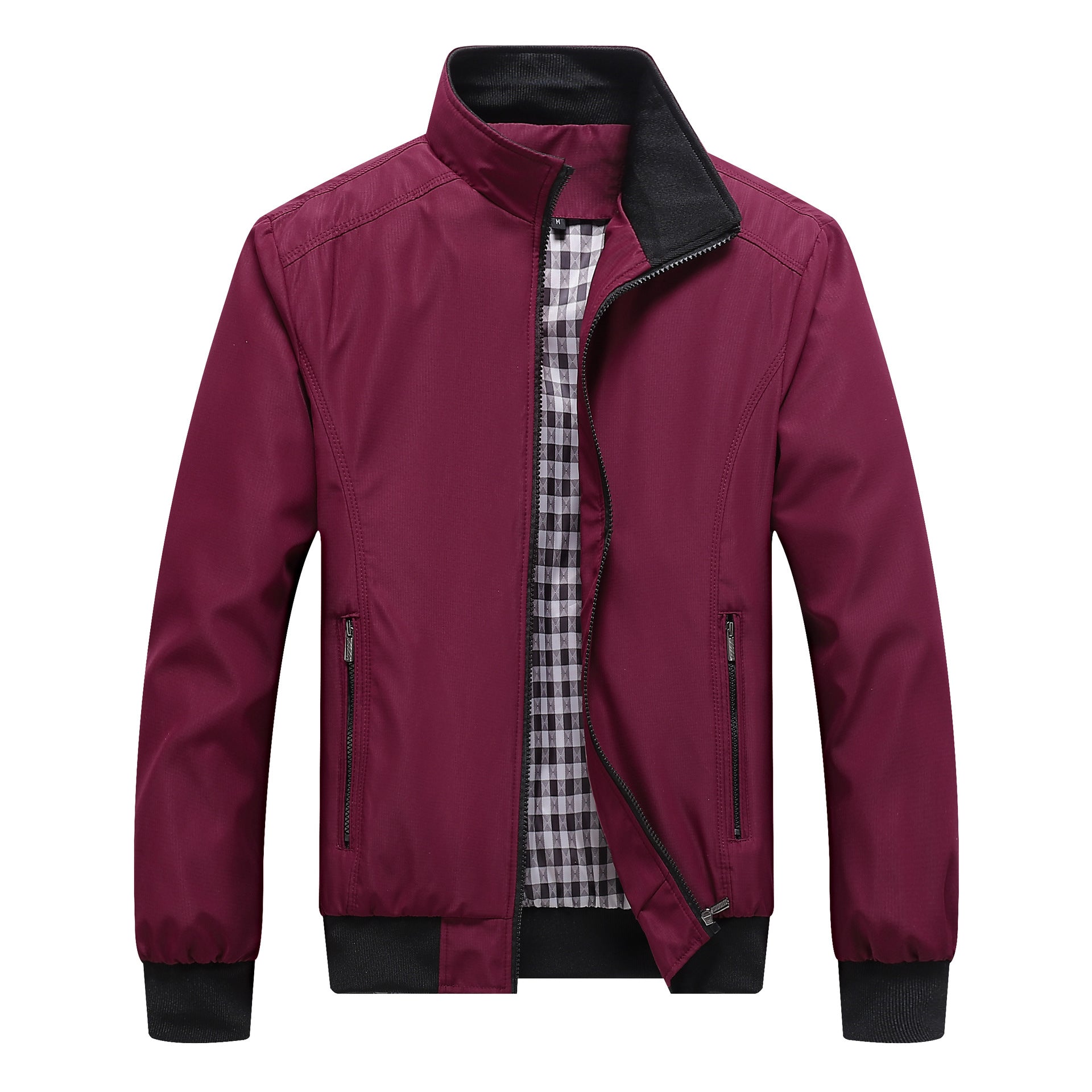 Nerpo | Men’s Clean Zip Transitional Jacket