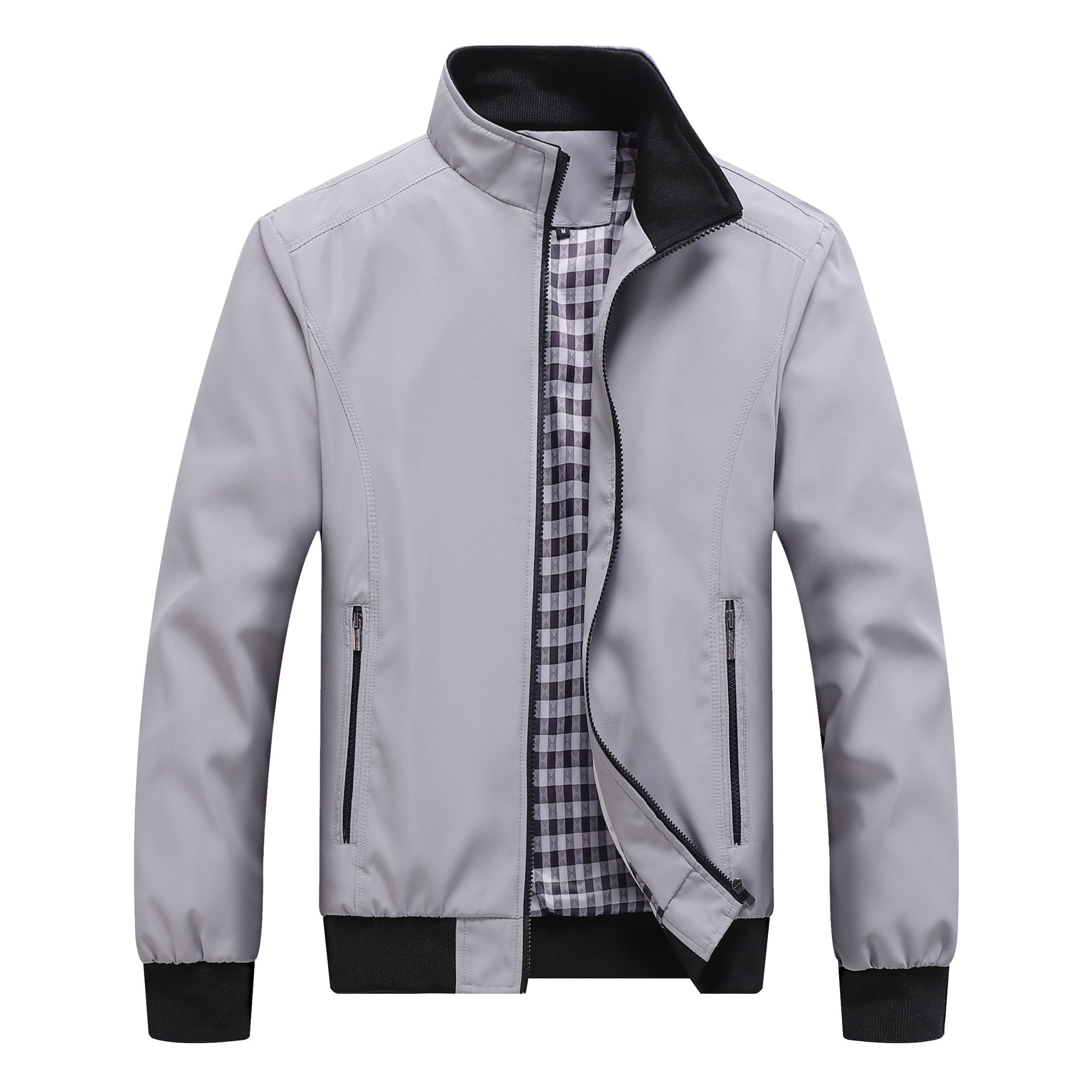 Nerpo | Men’s Clean Zip Transitional Jacket