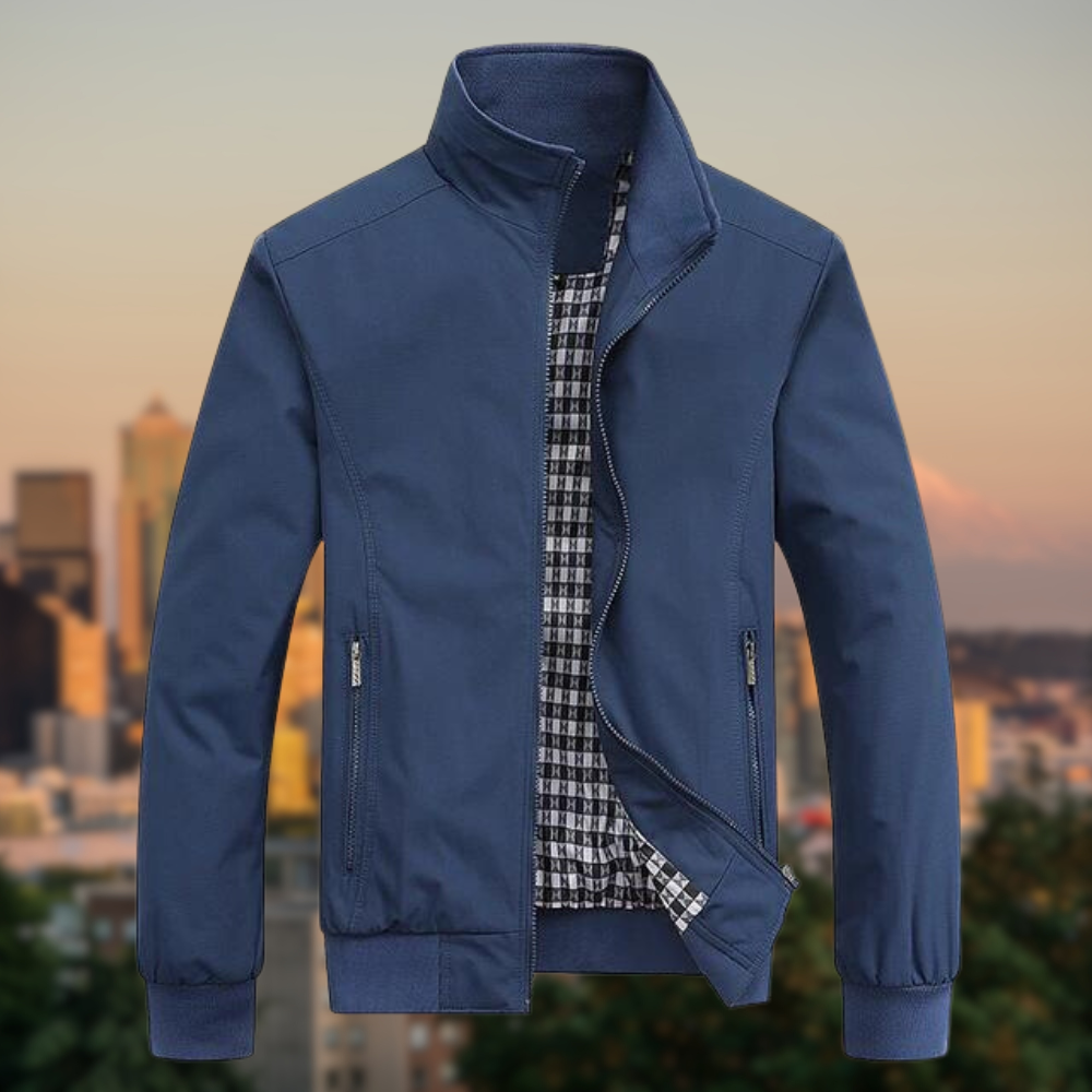 Nerpo | Men’s Clean Zip Transitional Jacket