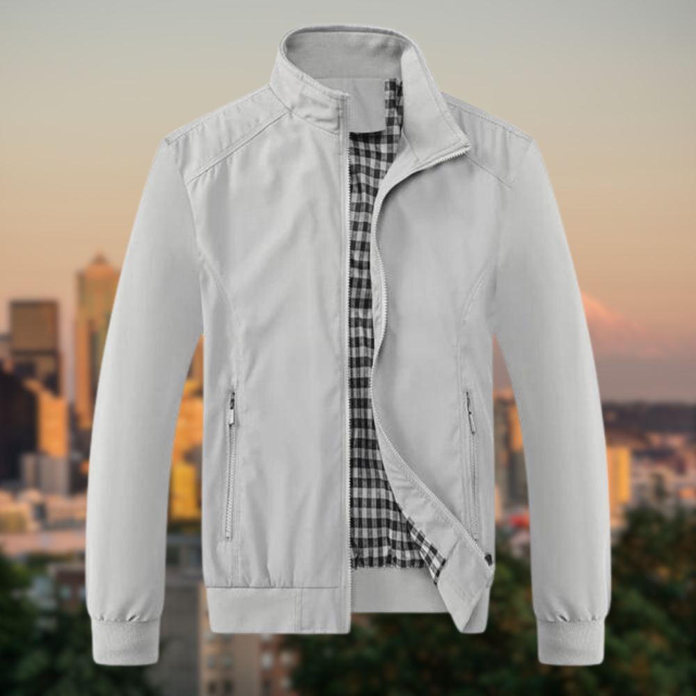 Nerpo | Men’s Clean Zip Transitional Jacket